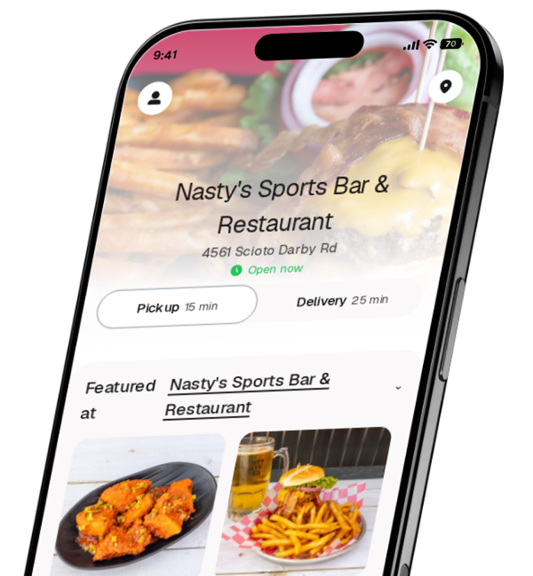 Nasty's Sports Bar & Restaurant app preview